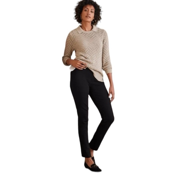 Soft Surroundings The Ultimate High Rise Slim Skinny Stretch Jeans Black Size 1X - Picture 11 of 11